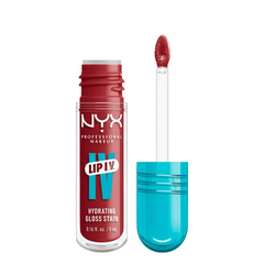 NYX Professional Makeup Gloss Collections Lip IV Hydrating Gloss Serum, Bubblegum Burst, 0.16 oz